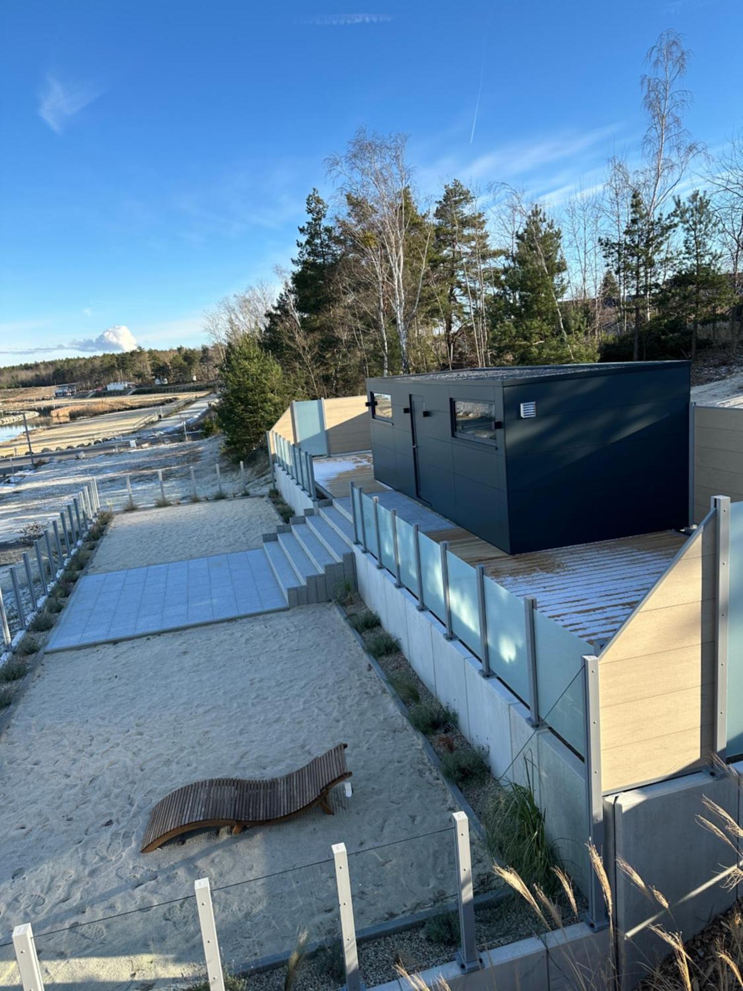 Schwimmende Ferienwohnung Sundowner Elsterheide Екстер'єр фото